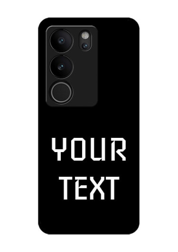Vivo V29 5G Custom Glass Phone Case - Your Name Design