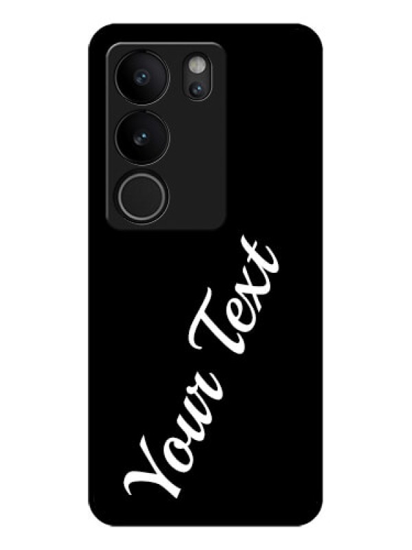 Custom Vivo V29 5G Custom Glass Phone Case - With Your Name Design