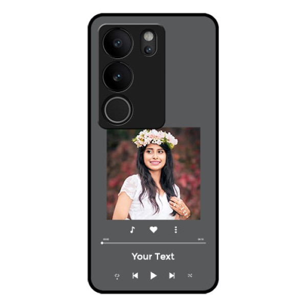 Vivo V29 5G Custom Glass Phone Case - Play The Music Design