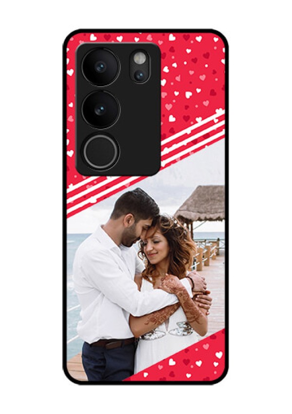 Vivo V29 Pro 5G Custom Glass Phone Case - Valentines Gift Design