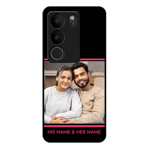 Vivo V29 Pro 5G Custom Glass Phone Case - With Add Text Design
