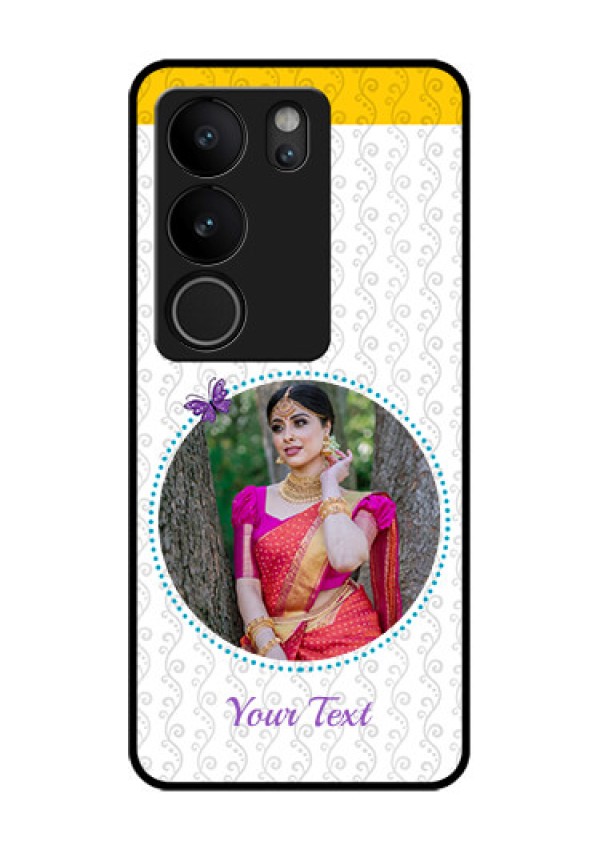 Vivo V29 Pro 5G Custom Glass Phone Case - Girls Premium Case Design