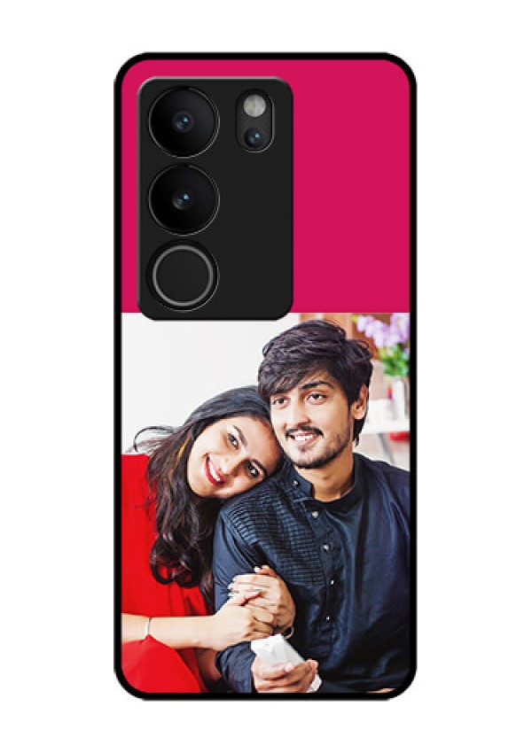 Vivo V29 Pro 5G Custom Glass Phone Case - Anniversary Cover Design