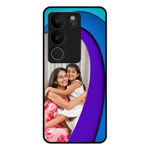 Vivo V29 Pro 5G Custom Glass Phone Case - Simple Pattern Design