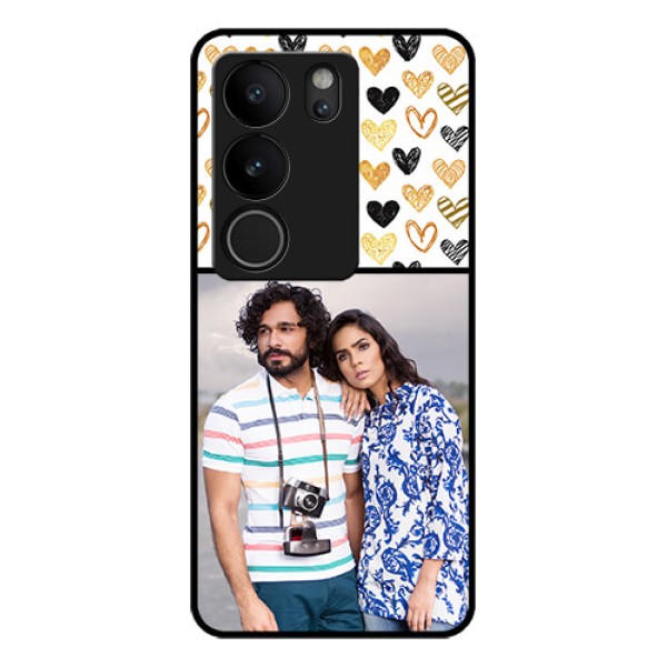 Vivo V29 Pro 5G Custom Glass Phone Case - Love Symbol Design