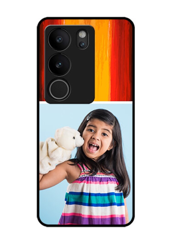 Vivo V29 Pro 5G Custom Glass Phone Case - Multi Color Design