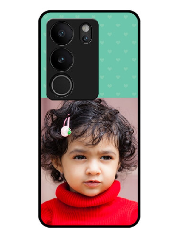 Custom Vivo V29 Pro 5G Custom Glass Phone Case - Lovers Picture Design