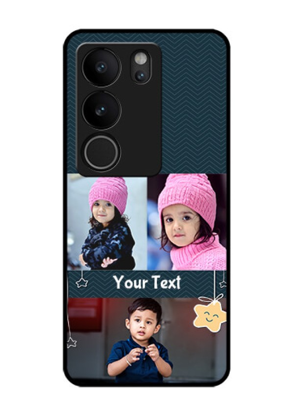 Vivo V29 Pro 5G Custom Glass Phone Case - Hanging Stars Design