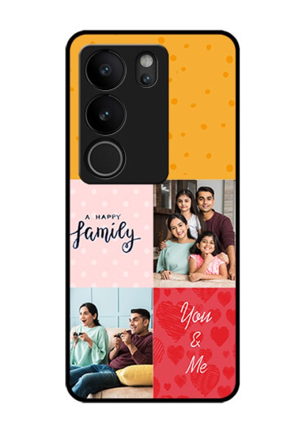 Vivo V29 Pro 5G Custom Glass Phone Case - Images With Quotes Design