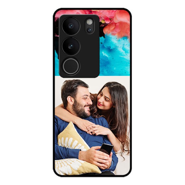 Vivo V29 Pro 5G Custom Glass Phone Case - Quote With Acrylic Painting Design Vivo V29 Pro 5G Custom Glass Phone Case - Quote With Acrylic Painting Design