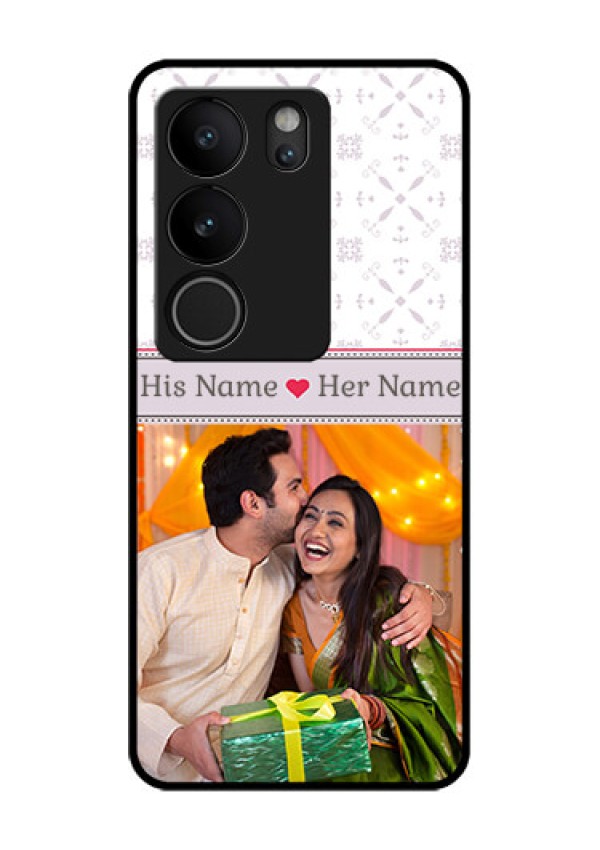 Vivo V29 Pro 5G Custom Glass Phone Case - With Photo And Ethnic Design