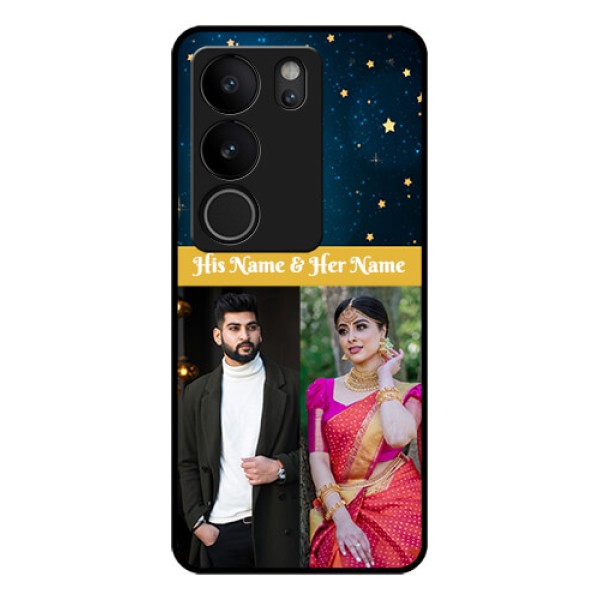 Vivo V29 Pro 5G Custom Glass Phone Case - Galaxy Stars Backdrop Design Vivo V29 Pro 5G Custom Glass Phone Case - Galaxy Stars Backdrop Design