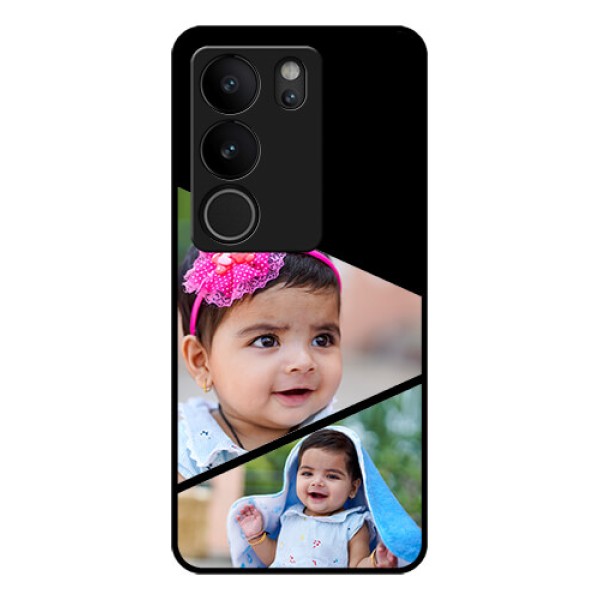 Vivo V29 Pro 5G Custom Glass Phone Case - Semi Cut Design