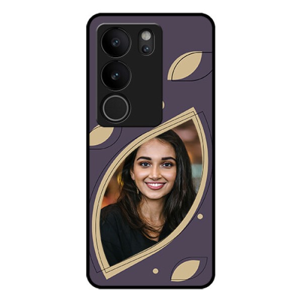 Vivo V29 Pro 5G Custom Glass Phone Case - Falling Leaf Design