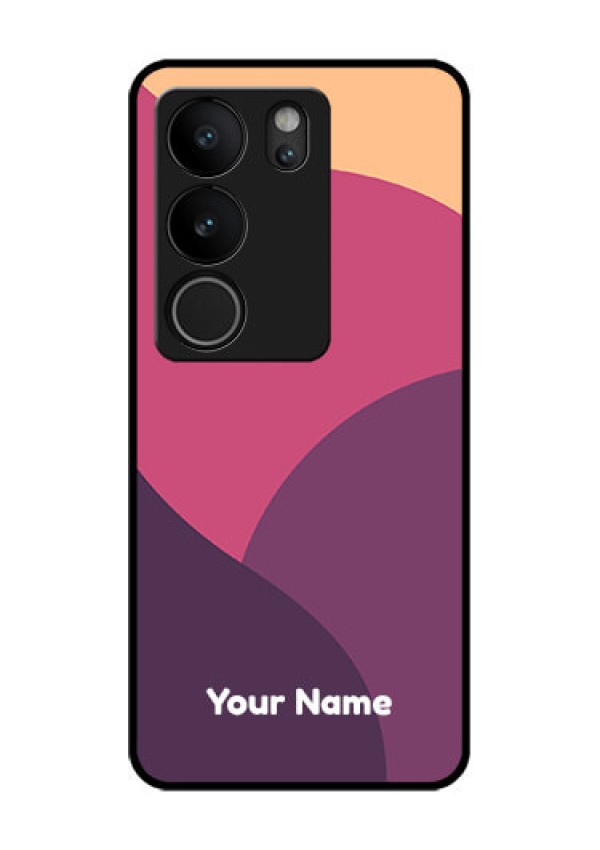 Vivo V29 Pro 5G Custom Glass Phone Case - Mixed Multi - Colour Abstract Art Design