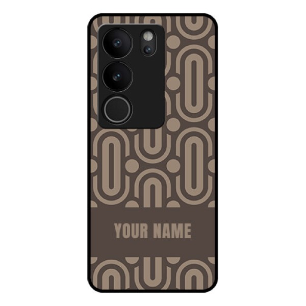 Vivo V29 Pro 5G Custom Glass Phone Case - Captivating Zero Pattern Design Vivo V29 Pro 5G Custom Glass Phone Case - Captivating Zero Pattern Design