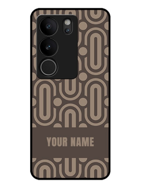Custom Vivo V29 Pro 5G Custom Glass Phone Case - Captivating Zero Pattern Design
