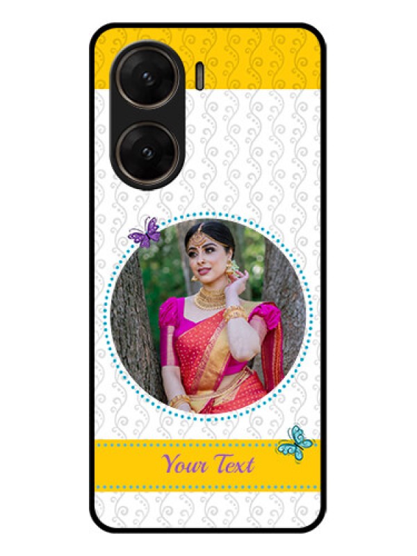 Custom Vivo V29E 5G Custom Glass Phone Case - Girls Premium Case Design