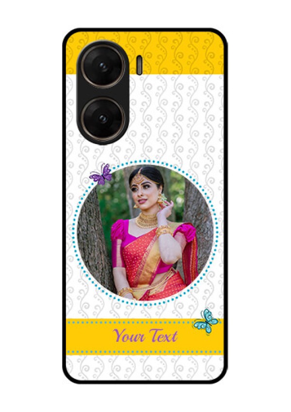 Vivo V29E 5G Custom Glass Phone Case - Girls Premium Case Design