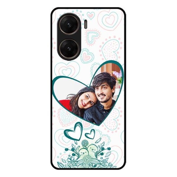 Vivo V29E 5G Custom Glass Phone Case - Premium Couple Design