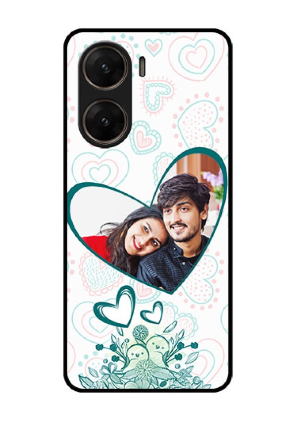 Vivo V29E 5G Custom Glass Phone Case - Premium Couple Design