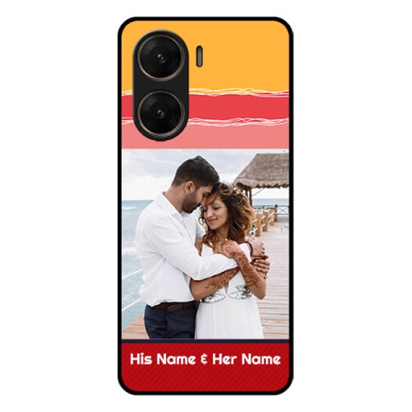 Vivo V29E 5G Custom Glass Phone Case - Colorful Case Design