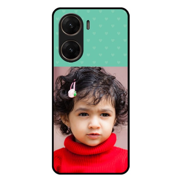 Vivo V29E 5G Custom Glass Phone Case - Lovers Picture Design