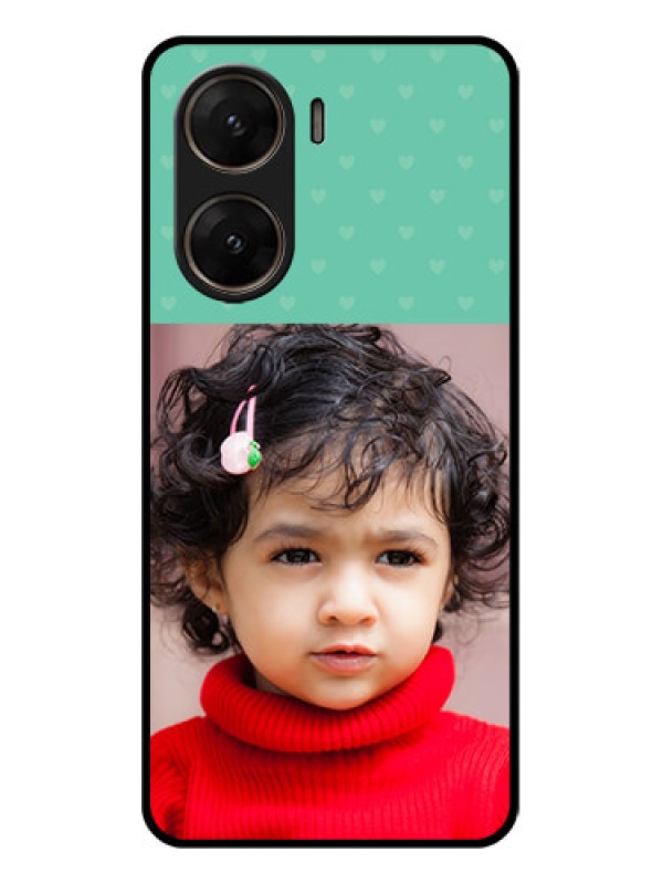 Custom Vivo V29E 5G Custom Glass Phone Case - Lovers Picture Design