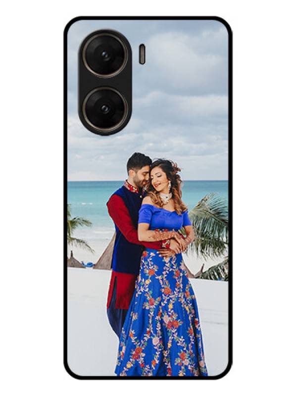 Custom Vivo V29E 5G Custom Glass Phone Case - Upload Full Picture Design