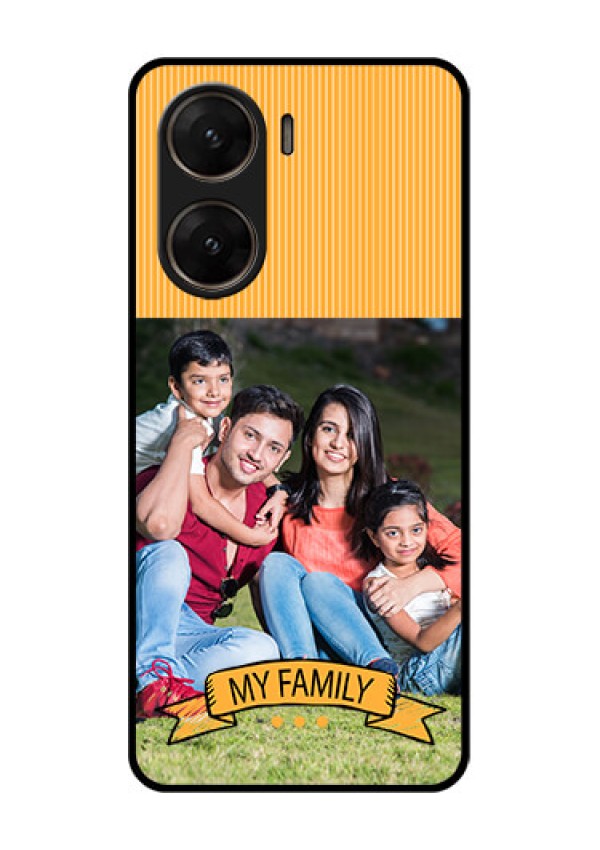 Vivo V29E 5G Custom Glass Phone Case - My Family Design