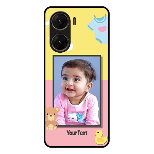 Vivo V29E 5G Custom Glass Phone Case - Kids 2 Color Design Vivo V29E 5G Custom Glass Phone Case - Kids 2 Color Design
