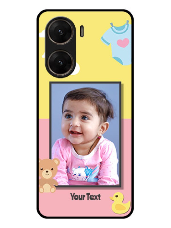 Custom Vivo V29E 5G Custom Glass Phone Case - Kids 2 Color Design