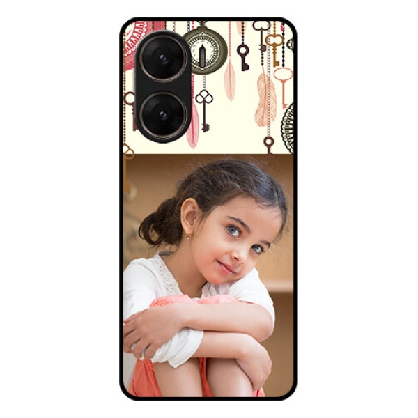Vivo V29E 5G Custom Glass Phone Case - Boho Style Design