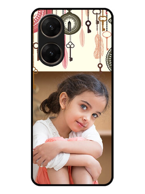 Custom Vivo V29E 5G Custom Glass Phone Case - Boho Style Design