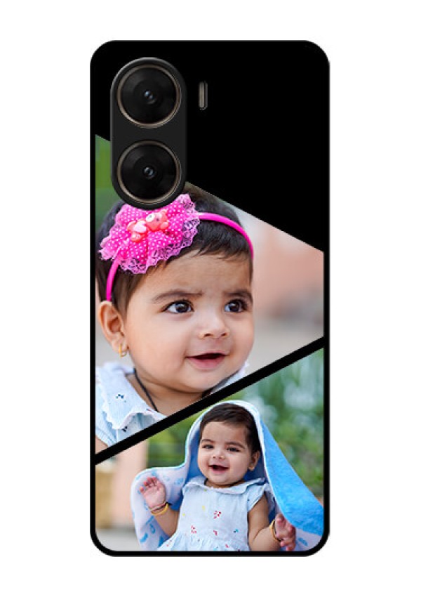Vivo V29E 5G Custom Glass Phone Case - Semi Cut Design