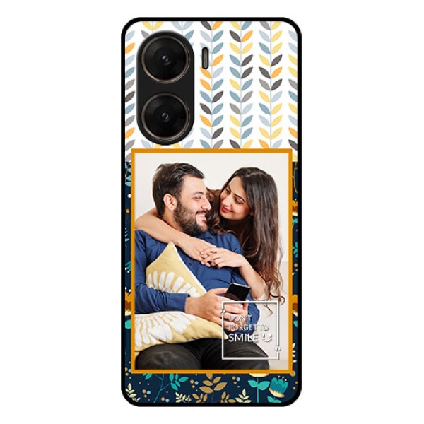 Vivo V29E 5G Custom Glass Phone Case - Pattern Design