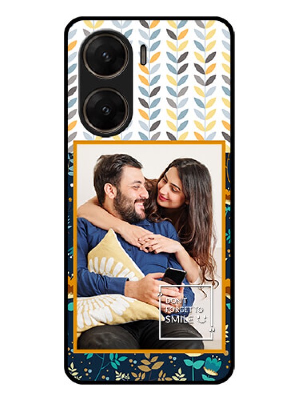 Custom Vivo V29E 5G Custom Glass Phone Case - Pattern Design