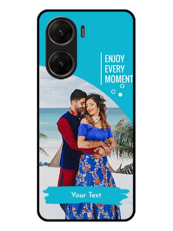 Custom Vivo V29E 5G Custom Glass Phone Case - Happy Moment Design