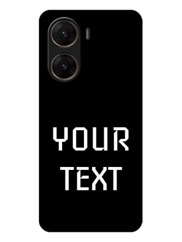 Custom Vivo V29E 5G Custom Glass Phone Case - Your Name Design