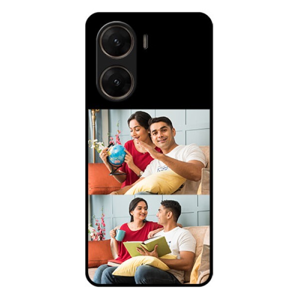 Vivo V29E 5G Custom Glass Phone Case - 2 Images Design
