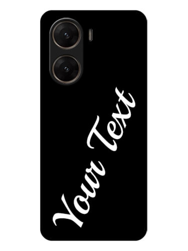 Custom Vivo V29E 5G Custom Glass Phone Case - With Your Name Design