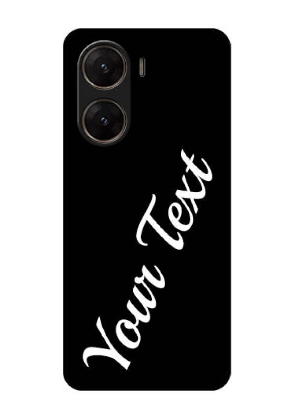 Vivo V29E 5G Custom Glass Phone Case - With Your Name Design