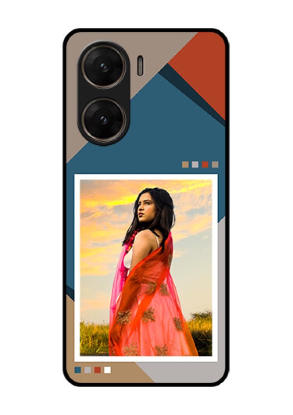 Vivo V29E 5G Custom Glass Phone Case - Retro Color Pallet Design