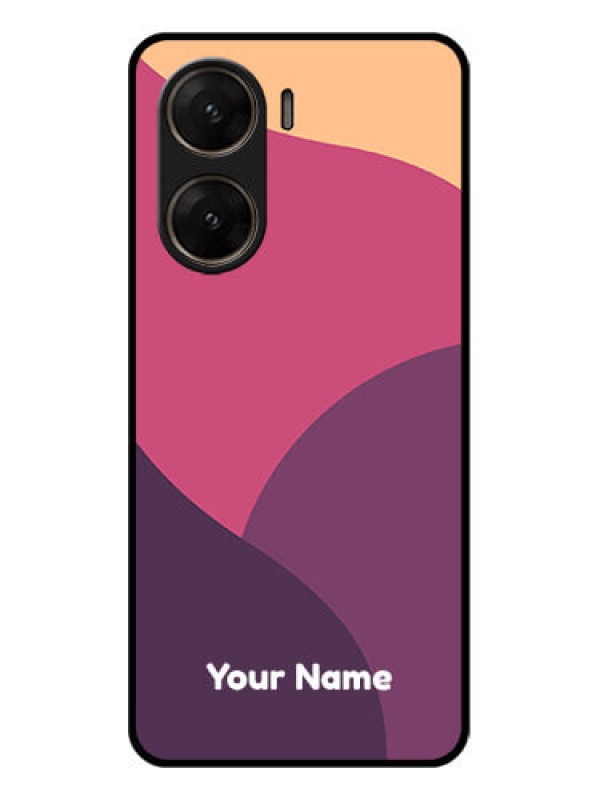 Custom Vivo V29E 5G Custom Glass Phone Case - Mixed Multi - Colour Abstract Art Design