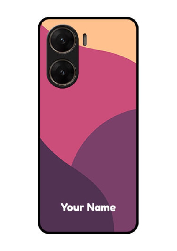 Vivo V29E 5G Custom Glass Phone Case - Mixed Multi - Colour Abstract Art Design
