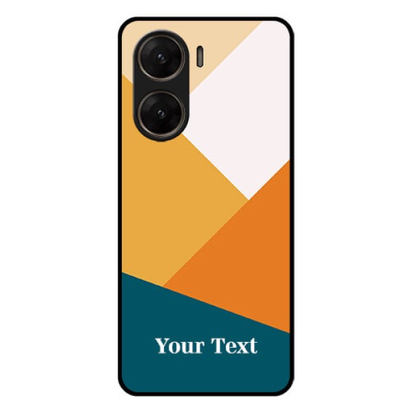 Vivo V29E 5G Custom Glass Phone Case - Stacked Multi - Colour Design Vivo V29E 5G Custom Glass Phone Case - Stacked Multi - Colour Design