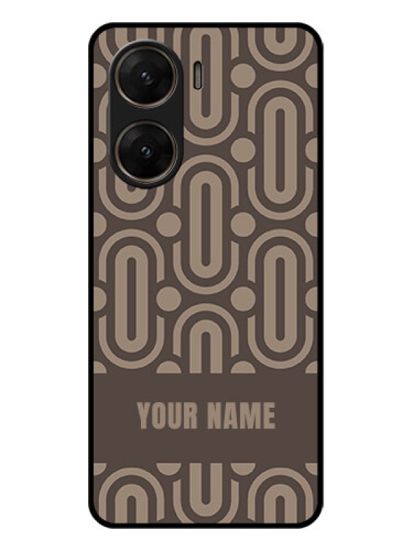 Custom Vivo V29E 5G Custom Glass Phone Case - Captivating Zero Pattern Design