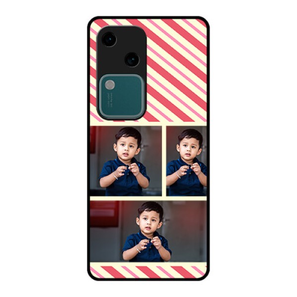 Vivo V30 5G Custom Glass Phone Case - Picture Upload Mobile Case Design Vivo V30 5G Custom Glass Phone Case - Picture Upload Mobile Case Design