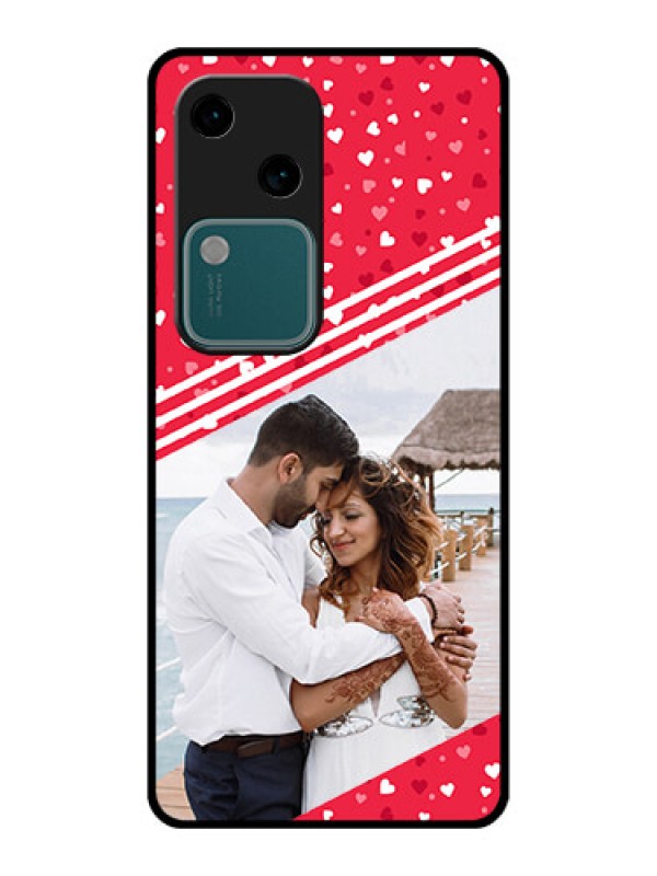 Custom Vivo V30 5G Custom Glass Phone Case - Valentines Gift Design