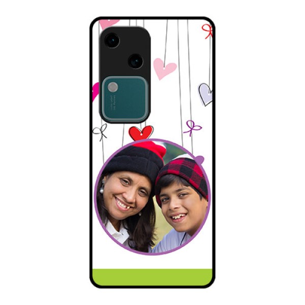Vivo V30 5G Custom Glass Phone Case - Cute Kids Phone Case Design Vivo V30 5G Custom Glass Phone Case - Cute Kids Phone Case Design